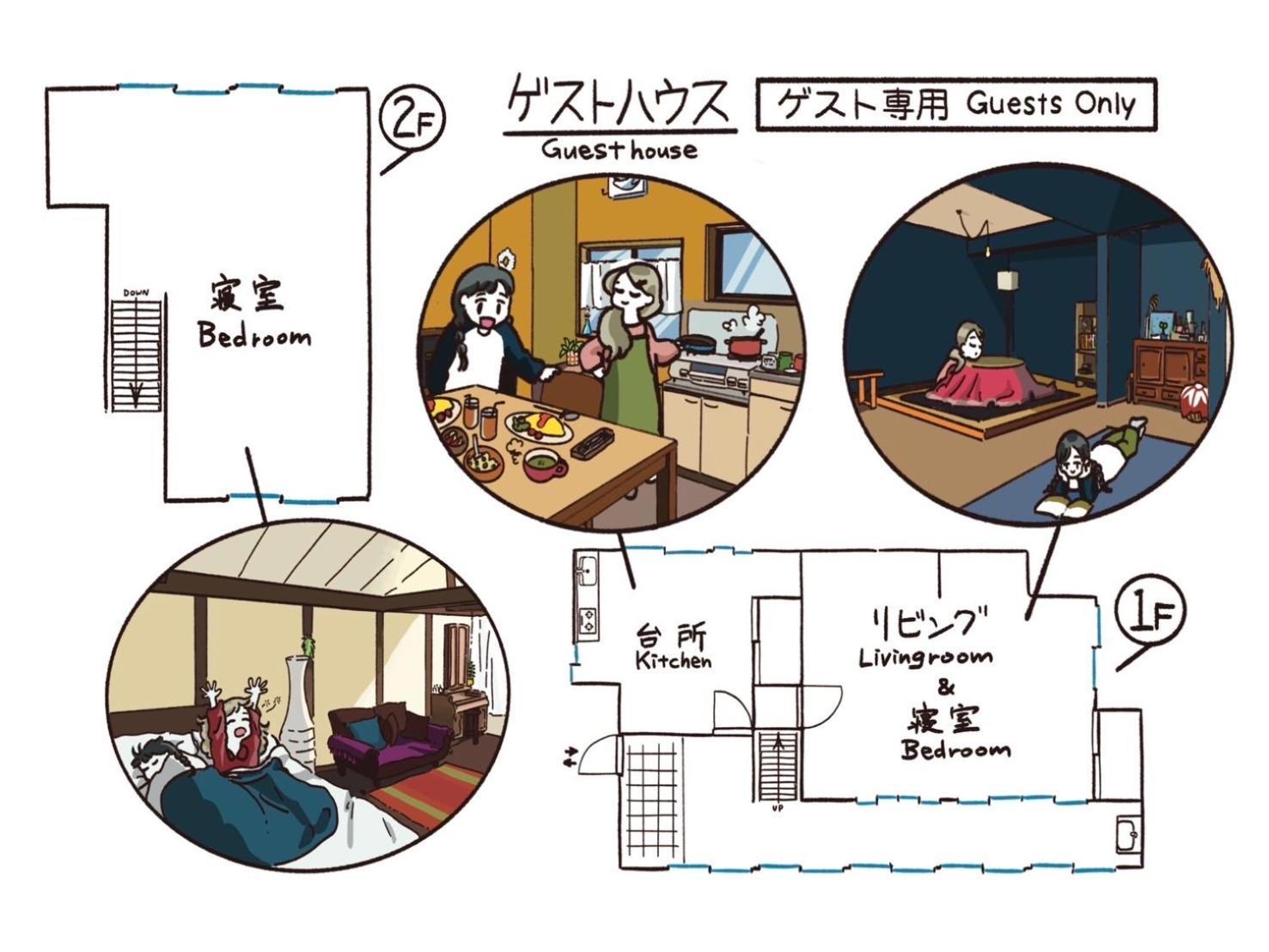 奈良吉野の小学校跡地ゲストハウス-五右衛門風呂体験-漫画図書室-卓球台-一棟貸し-素泊まり-吉野山天川村観光-small Attached To A Historic School Building Appartement